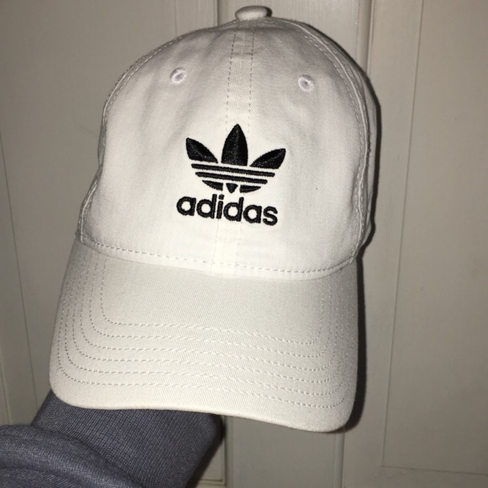 White ADIDAS hat